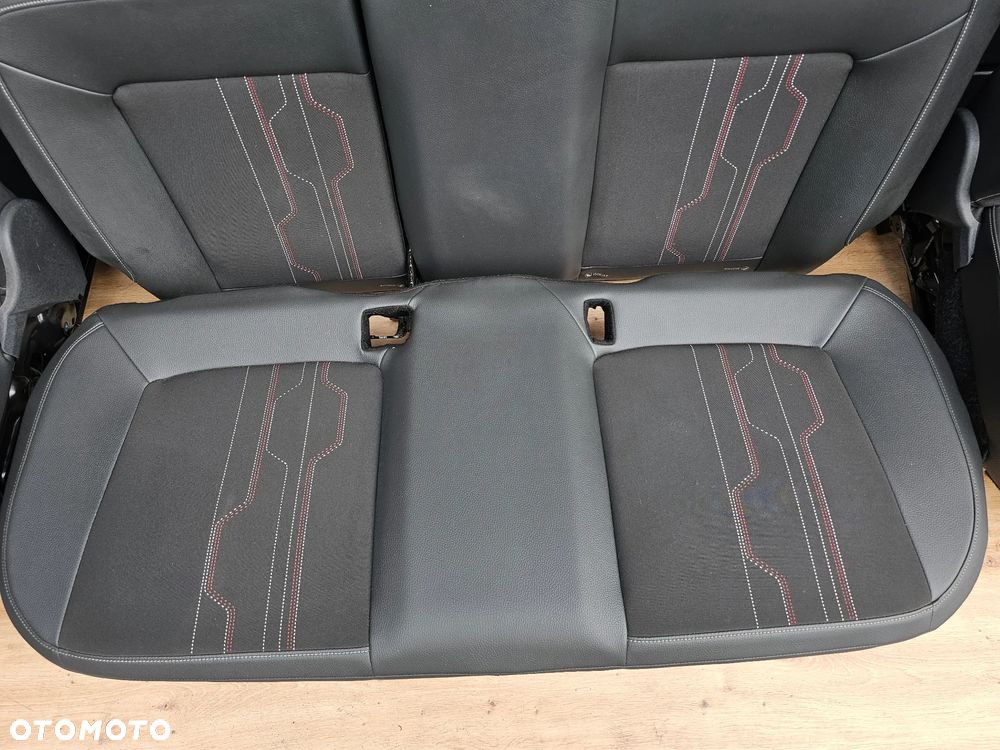 FOTELE PRZEDNIE KANAPA OPARCIE TYŁ BOCZKI PÓŁ SKÓRA OPEL CORSA D 3 DRZWI 3D EUROPA - 6