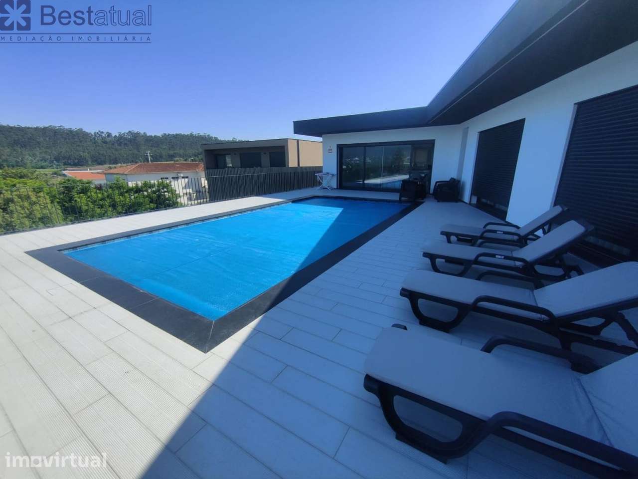 Moradia T 3 -4 frentes- de Luxo c/Piscina - Sande São Lourenço - Grande imagem: 3/59