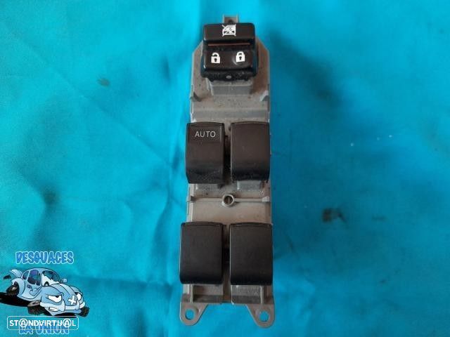 COMANDO ELEVADOR DE VIDRO FRONTAL ESQUERDO TOYOTA AURIS 2007 -192835 - 3