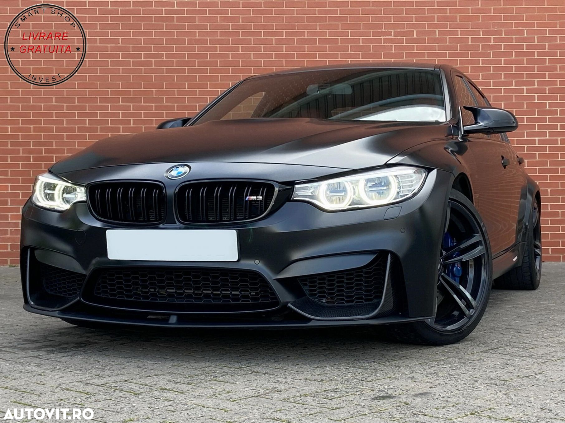 Prelungire si Ornamente Bara Fata BMW F80 M3 Sedan F82 M4 Coupe F83 M4 Cabrio (201- livrare gratuita - 16
