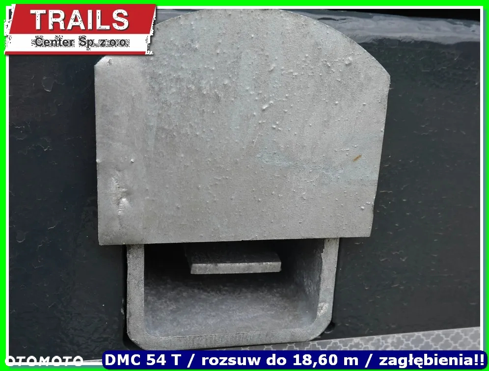 Mega Niskopodłoga dł. 9.50 m, 4 x załębienia na koła, ład. 43 T !!! - 20