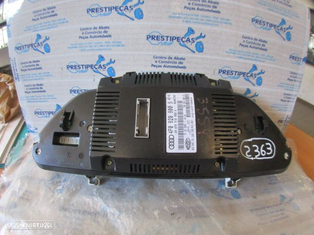 Quadrante 4F0920900S AUDI A6 3 4F FASE 1 2005 3.0TDI 4X4 V6 24V 225CV 4P CINZENTO KM/H DIGITAL - 2