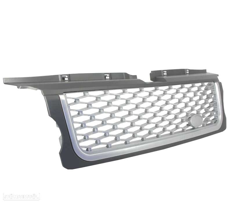 GRELHA FRONTAL RANGE ROVER SPORT 05-09 LOOK AUTOBIOGRAPHY SILVER EDITION - 2