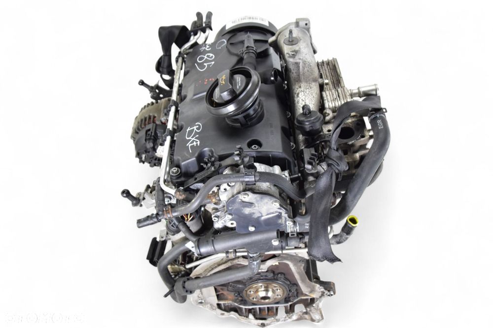 Silnik PASSAT B6 GOLF V TOURAN OCTAVIA II TOLEDO 1.9TDI 105KM BXE KOMPRESJA - 5