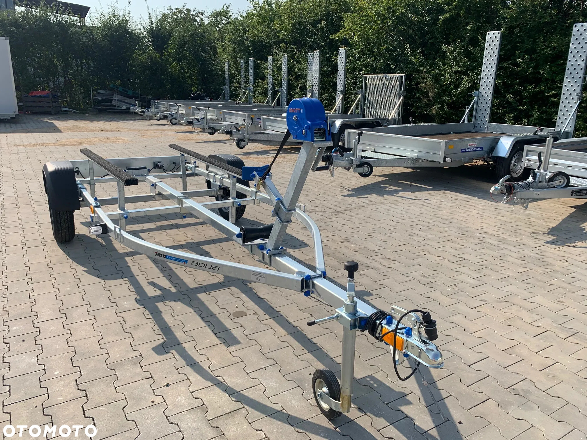 Faro PRZYCZEPA PODŁODZIOWA AQUA, do 5m 750 kg, lekka, DOSTAWA! - 3