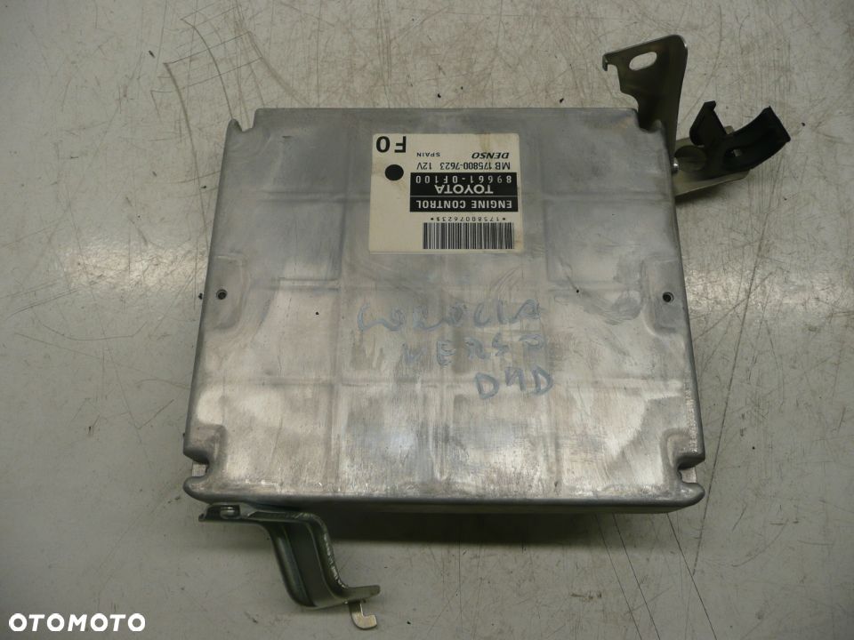 TOYOTA COROLLA VERSO 2.0D STEROWNIK KOMPUTER SILNIKA MB175800-7623 - 1