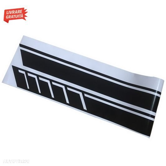 Bandouri Laterale cu Stickere Laterale Negru Mat si Lampi Semnalizare Mercedes G-C- livrare gratuita - 7