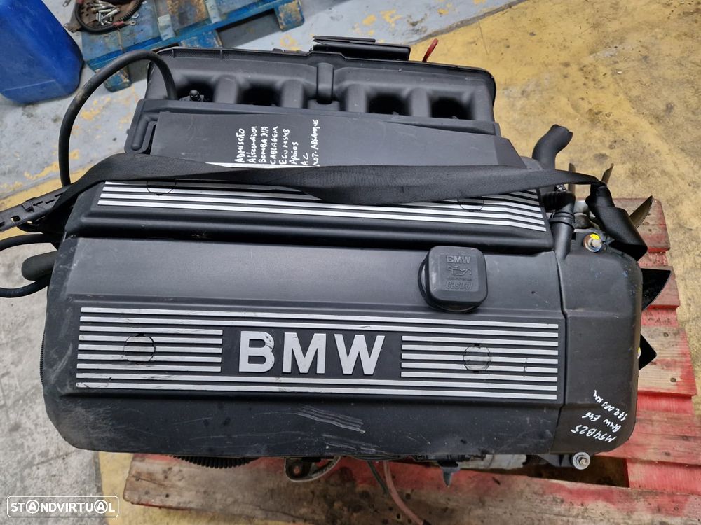 Motor usado M54B25 BMW 325I E46 2500CC 192CV Z4 E39 525I E36 - 1