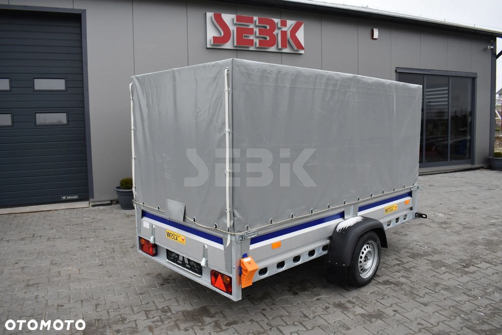 Wiola Super mocna spawana przyczepa SILEZIA MAX 302 x 152 DMC 750 kg. - 9