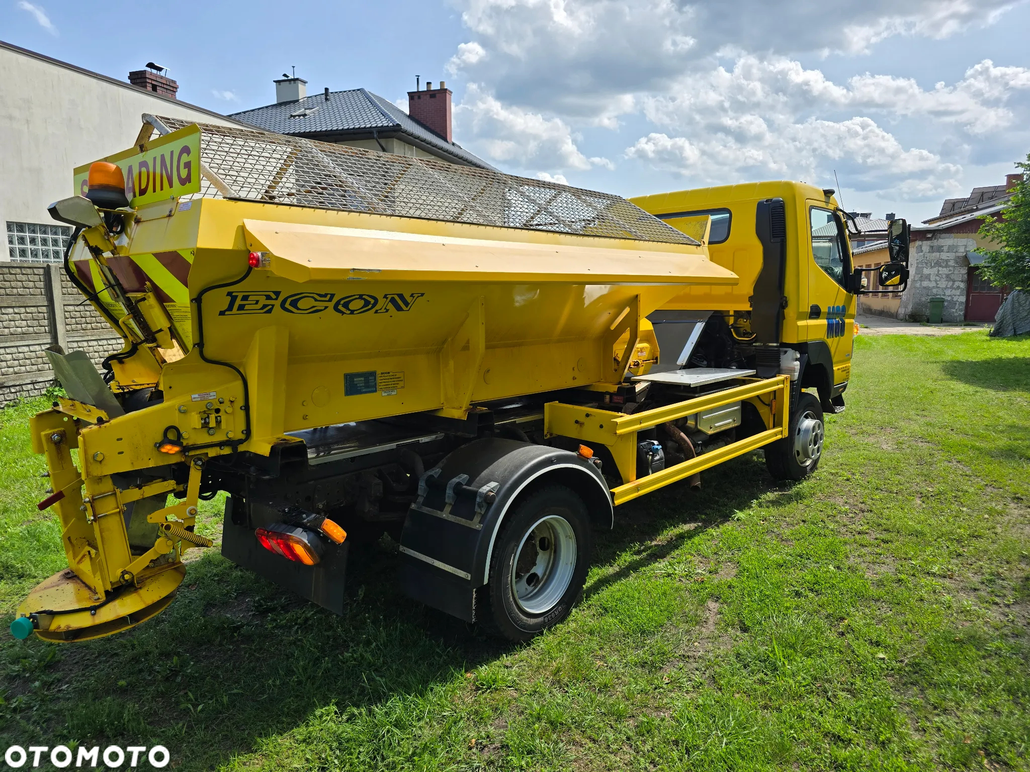 Mitsubishi CANTER 4x4 FUSO 180KM 6C18 Piaskarka Solarka Gritter Hydraulika Euro 6 - 24