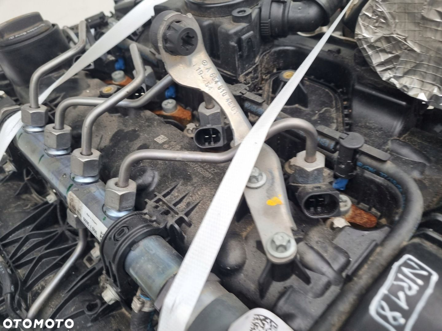 SILNIK Mercedes C205 W205 A205 1.6 CDI 160KM dokumenty 61tyś 654916 654.916 - 11
