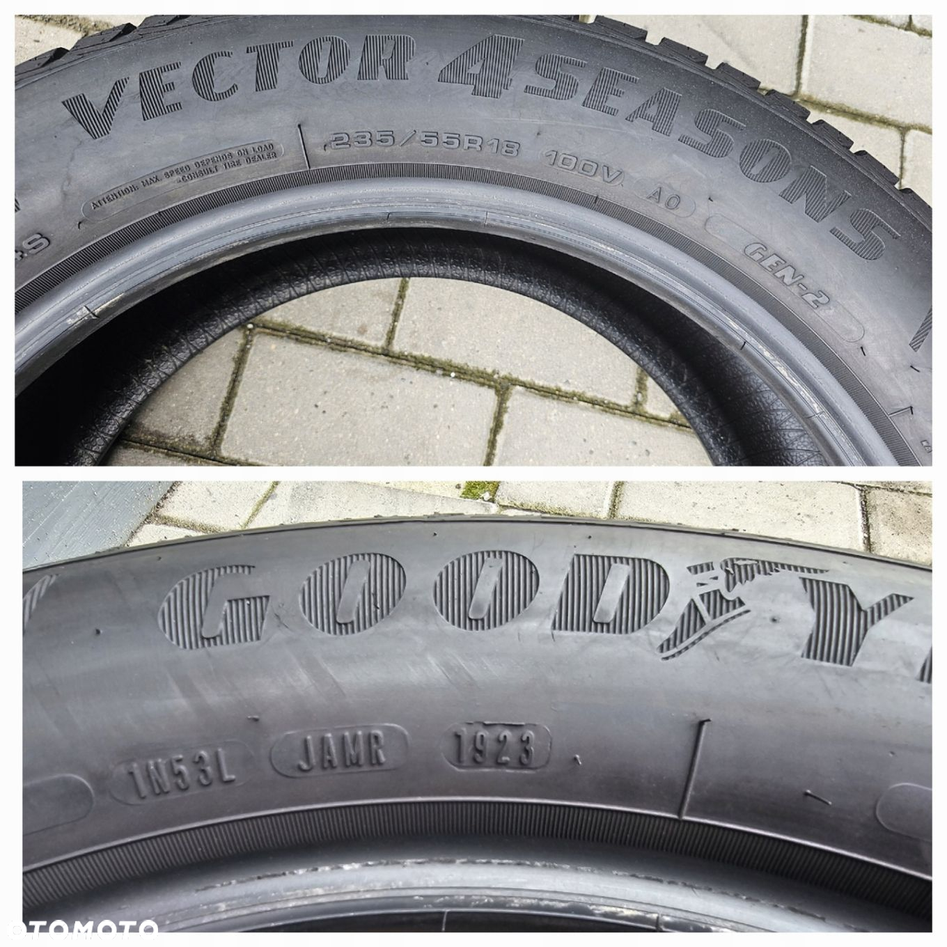 Goodyear Vector 4Seasons 235/55R18 100 V AO - 4