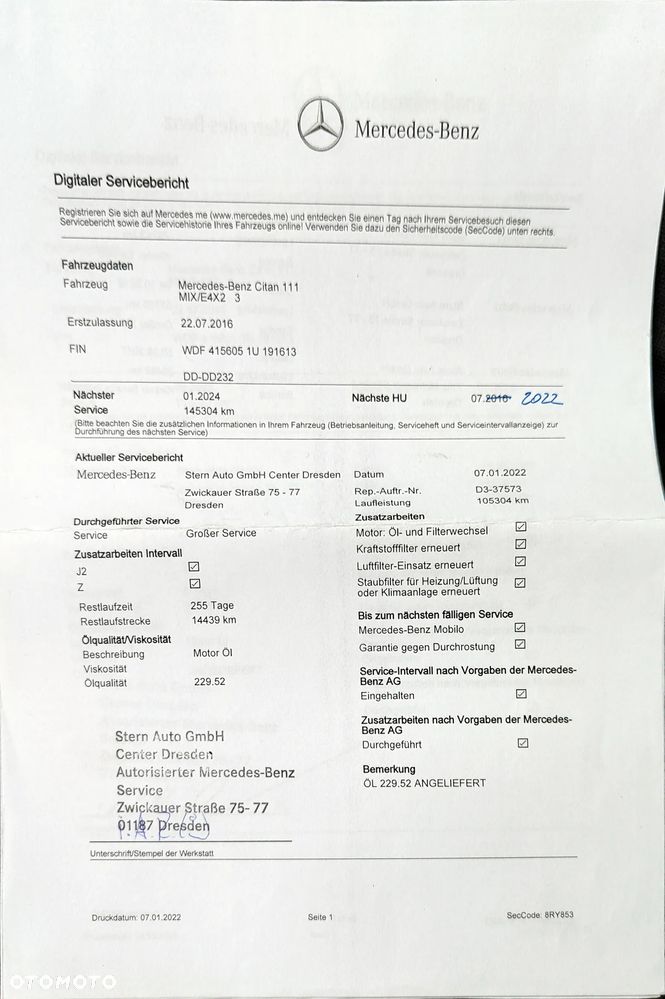 Mercedes-Benz Citan Mixto BlueEFFICIENCY extralang - 19