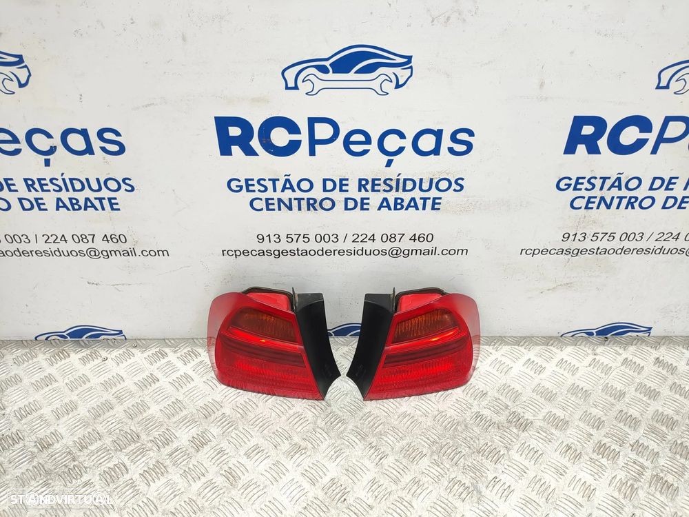 Farolins traseiros trás direito esquerdo originais BMW Serie 3 E90 Sedan Carro Pré LCI de 2004 a 2008 - 9