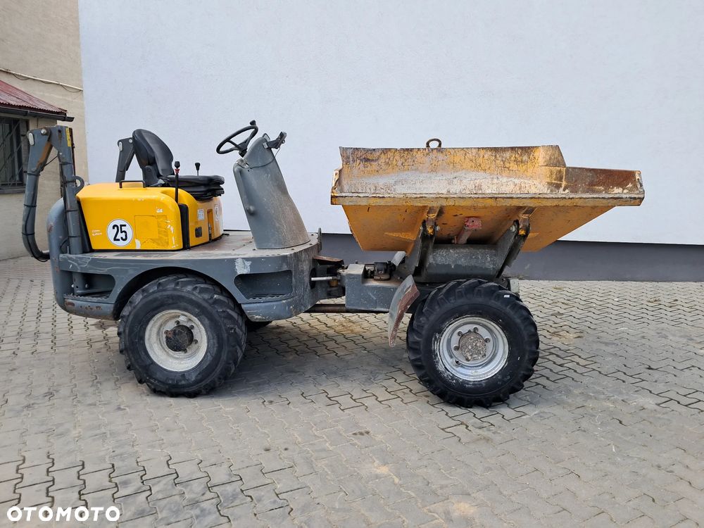 Wacker Neuson 4001s wozidło budowlane obrotowe 4 t tony hydrostat/automat oświetlenie obrót + kiper silnik Yanmar 44 KM nowe opony przód ROPS 4x4 3 6 t ładowność D04-02 - 8