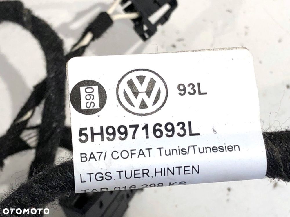 WIĄZKA DRZWI TYŁ LEWY  VW GOLF VIII (CD1) 2019 - 2022 1.5 TSI 96 kW [131 KM] benzyna 2019 - 2022 - 3