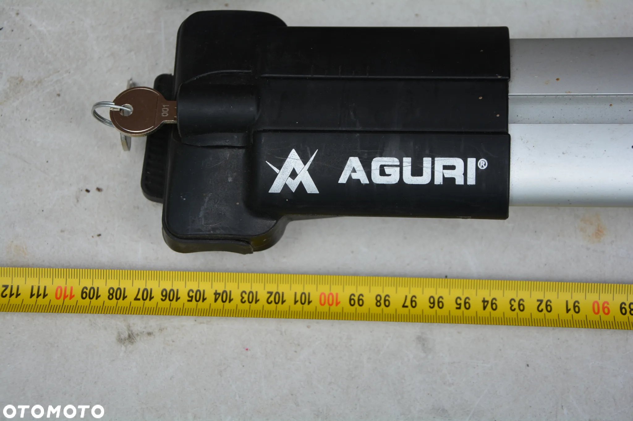 Bagażnik na relingi Auri Prestige 2 alu klucz - 5