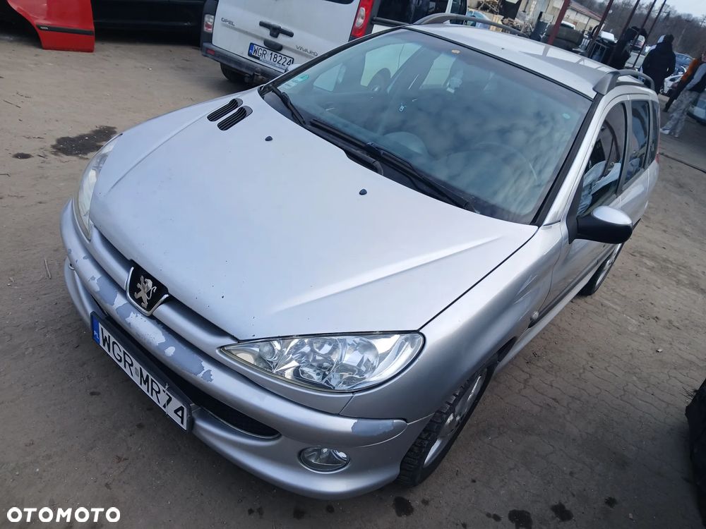 peugeot 206 sw EZR maska zderzak lampa grill błotnik drzwi zbiornik paliwa szyba lusterko - 2