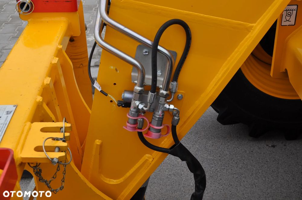 JCB 535-95 ŁADOWARKA TELESKOPOWA STAGE V 109 KM Mało MTG 572 Udźwig 3500 kg WYSOKOŚĆ ZAŁADUNKU 9,5 m Jak Nowa Klimatyzacja Widły do palet Szybkozłącze hydrauliczne - 6