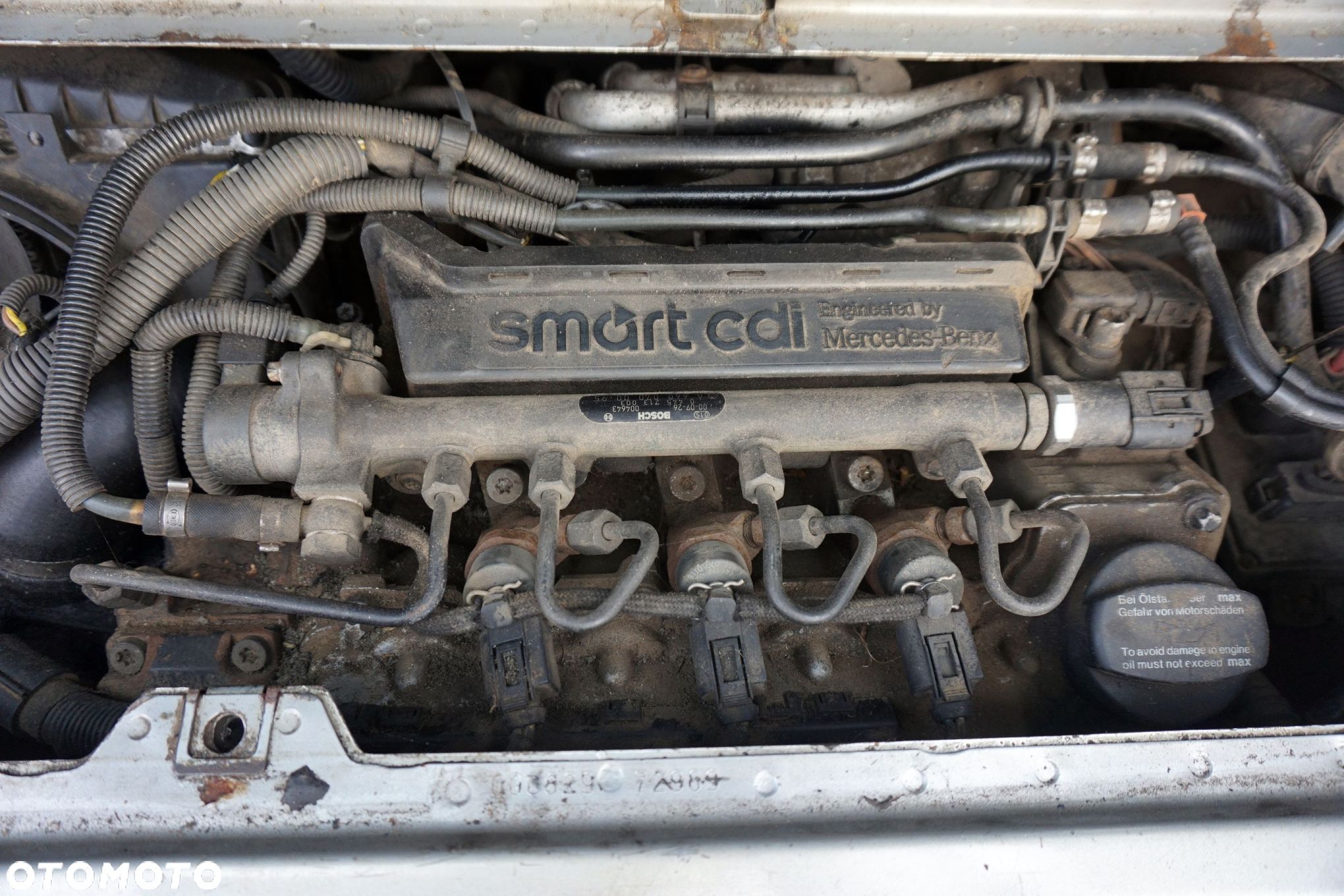 WTRYSKIWACZE WTRYSKI FORTWO I 450 0.8 CDI A6600700187 0445110023 SMART 1998-2003 - 1