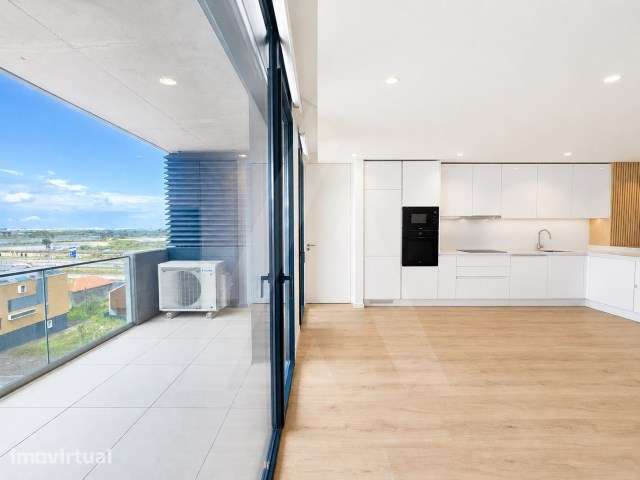 Apartamento T3 novo com vistas salinas no centro de Aveiro - Grande imagem: 2/26