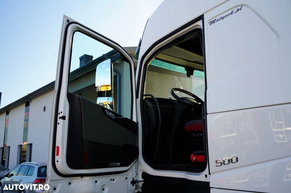 DAF FH 500 / ROȚI SOLIDE / RIDICARE / AER CONDIȚIONAT PARCARE / PODEA REZISTENTĂ / - 24