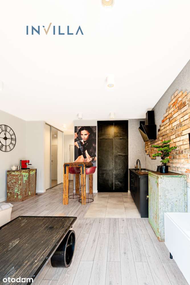 Gotowe do wejścia studio z ogródkiem!