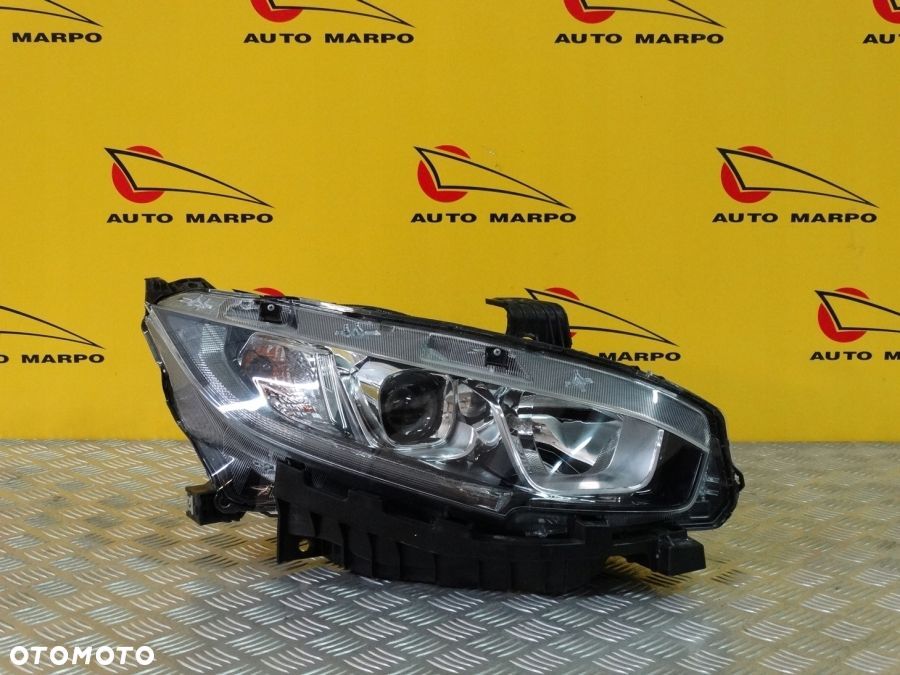 HONDA CIVIC X 16- REFLEKTOR LAMPA PRAWA ZWYKŁA USA - 2