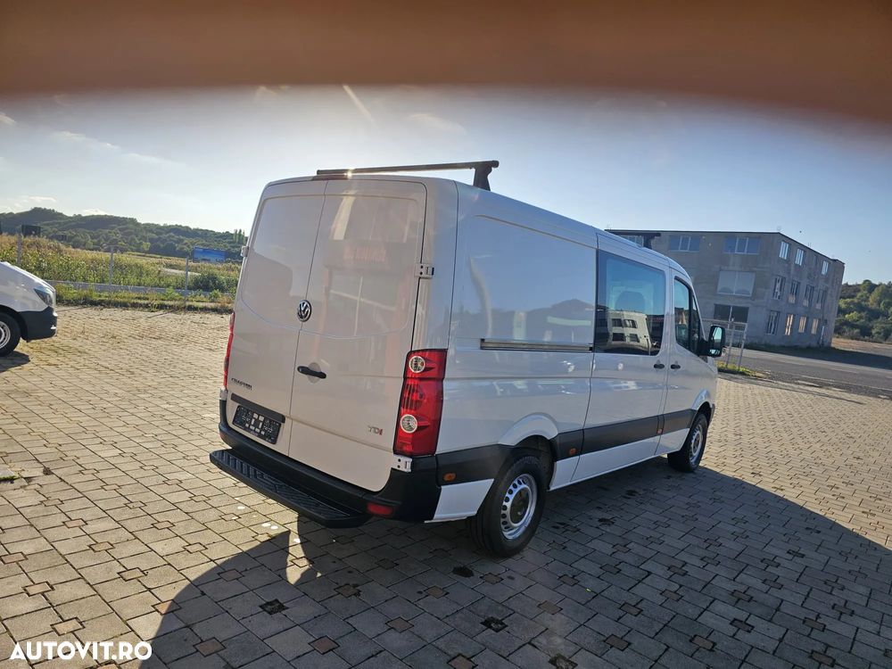 Volkswagen Crafter TDI  Mixt 6 Locuri + Marfă 160C.P. Climă - 18