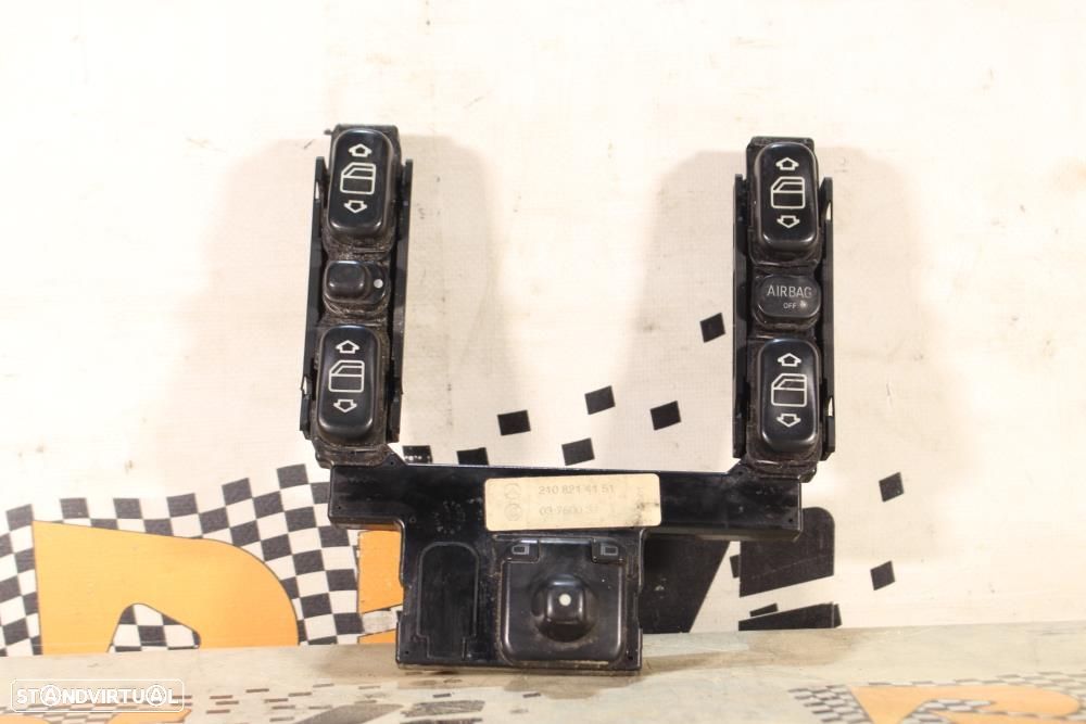 Botão / Comando / Interruptor Dos Vidros Mercedes-Benz E-Class (W210) - 1