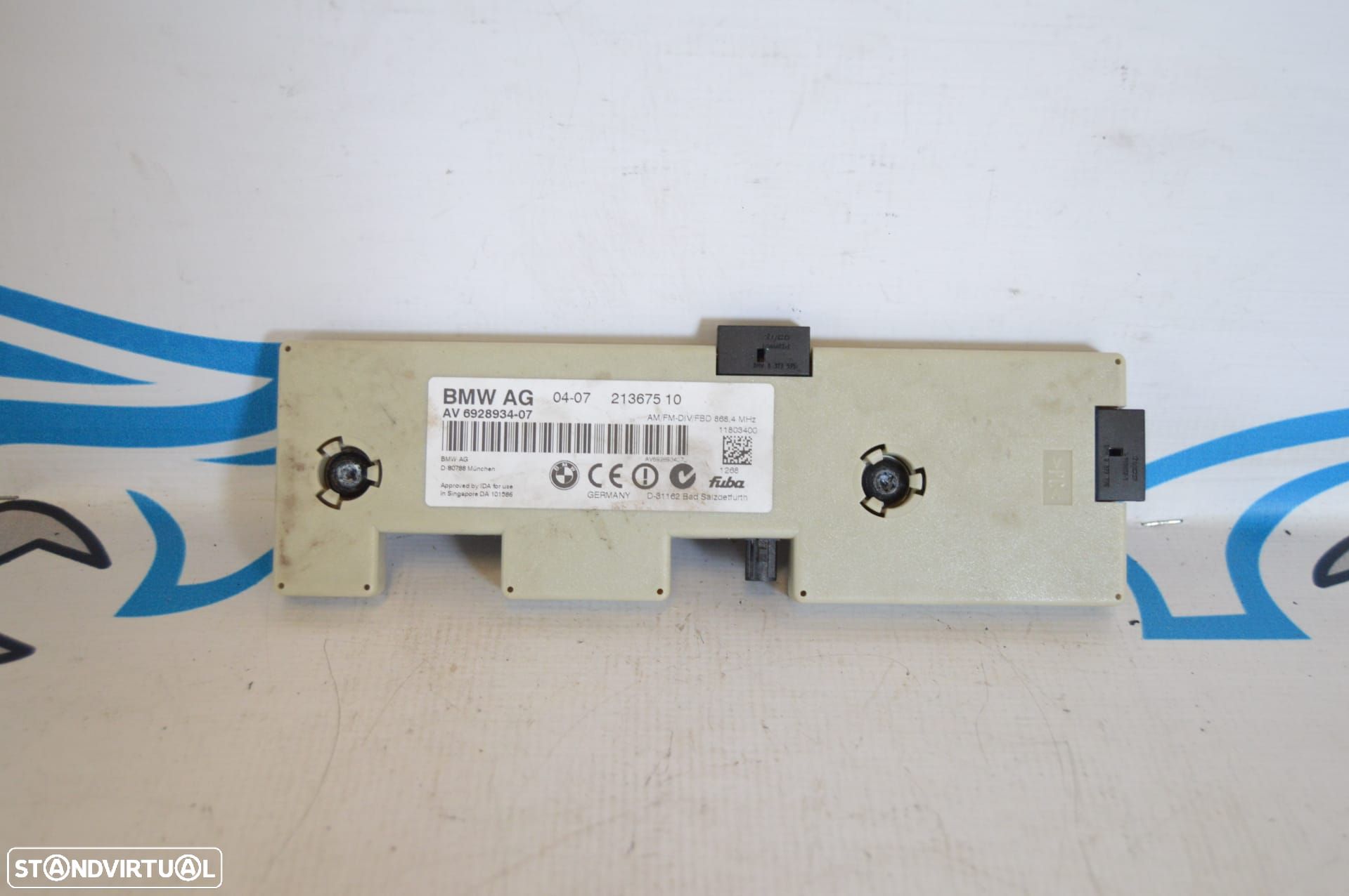 ANTENA AMPLIFICADOR RADIO CENTRALINA MODULO COMANDO 6928934 692893407 213675 21367510 BMW SERIE 3 E90 320D 163CV M47D20 204D4 E91 E92 E93 SERIE 1 E83 E82 E87 - 1