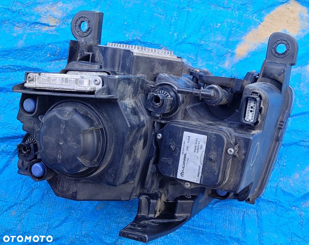 Oryginalna Lampa Reflektor Kompletny Przód Przedni Prawy RH Bixenon Skrętny AFS M167613 Jeep Grand Cherokee WK2 Lift 2014- - 4