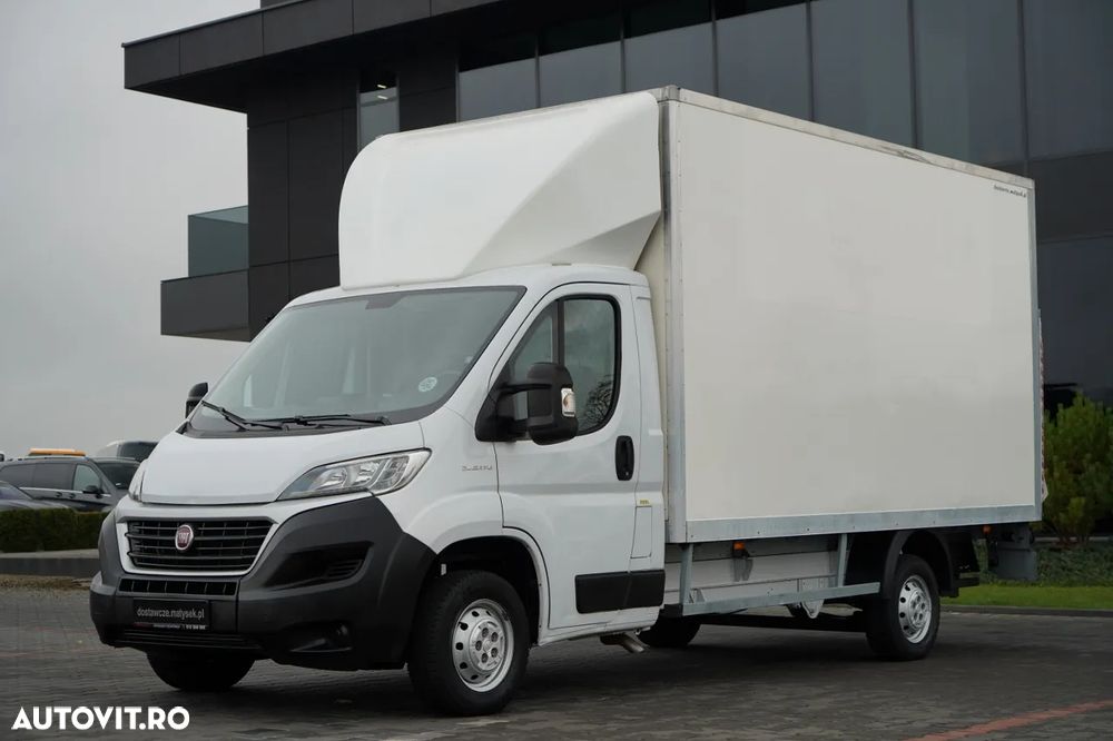 Fiat DUCATO 2.3 130 / CAROSERIE FURGON - 4,3 M / LIFT HIDRAULIC DHOLLANDIA - 750 KG / CUTIE DE VITEZE MANUALĂ / ROȚI SPATE DUBLE / IMPORTAT / - 2