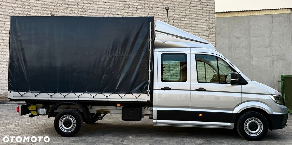 Volkswagen Crafter 177KM 7-Osobowy Automat Salon Polska Bezwypadkowy FVAT23% Gwarancja Do 2028r JAK NOWY NOWY !!! - 1