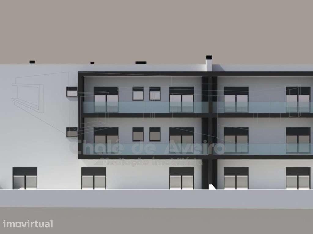 Apartamento T3 com varanda e garagem fechada (Oliveira de Azeméis) - Grande imagem: 4/8