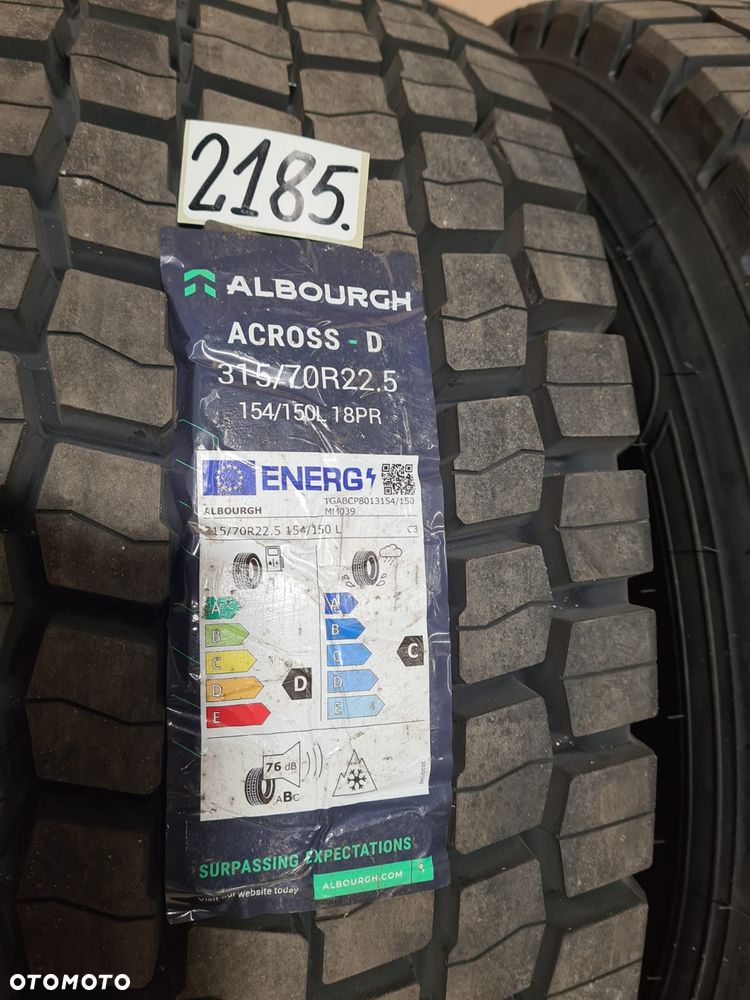 Albourgh Across D 315/70/R22.5 opony ciężarowe napędowe 4szt komplet - 5
