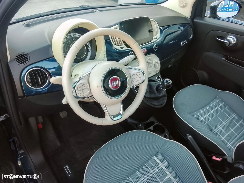 Fiat 500 1.2 Lounge S&S - 9