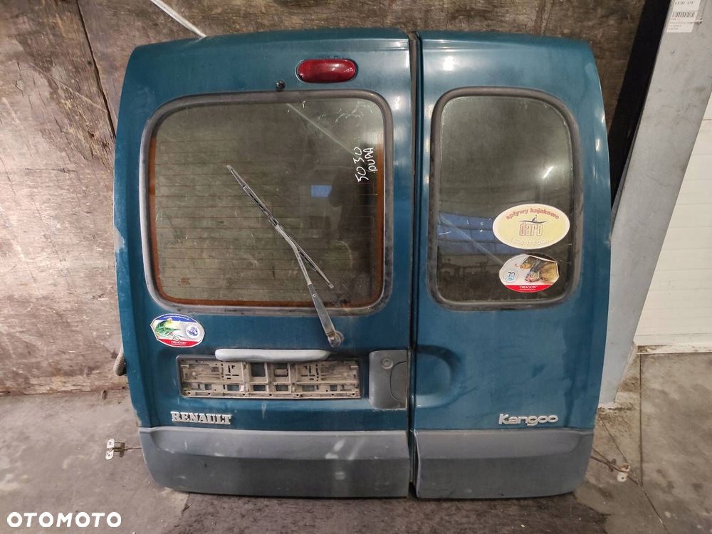 KOMPLETNY TYŁ RENAULT KANGOO I OD90 DRZWI TYŁ TYLNE ZDERZAK TYŁ LAMPA TYŁ - 6
