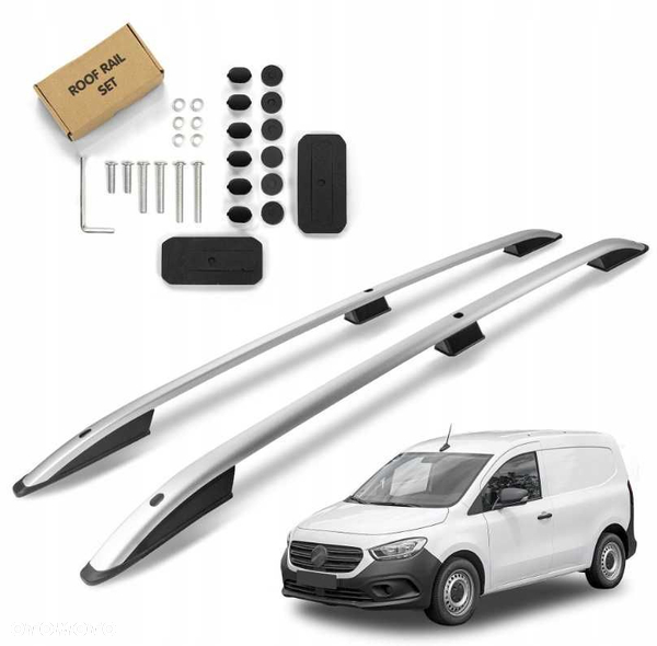 Relingi dachowe bagażnik do MERCEDES CITAN W420 II 2021- SHORT  KRÓTKI