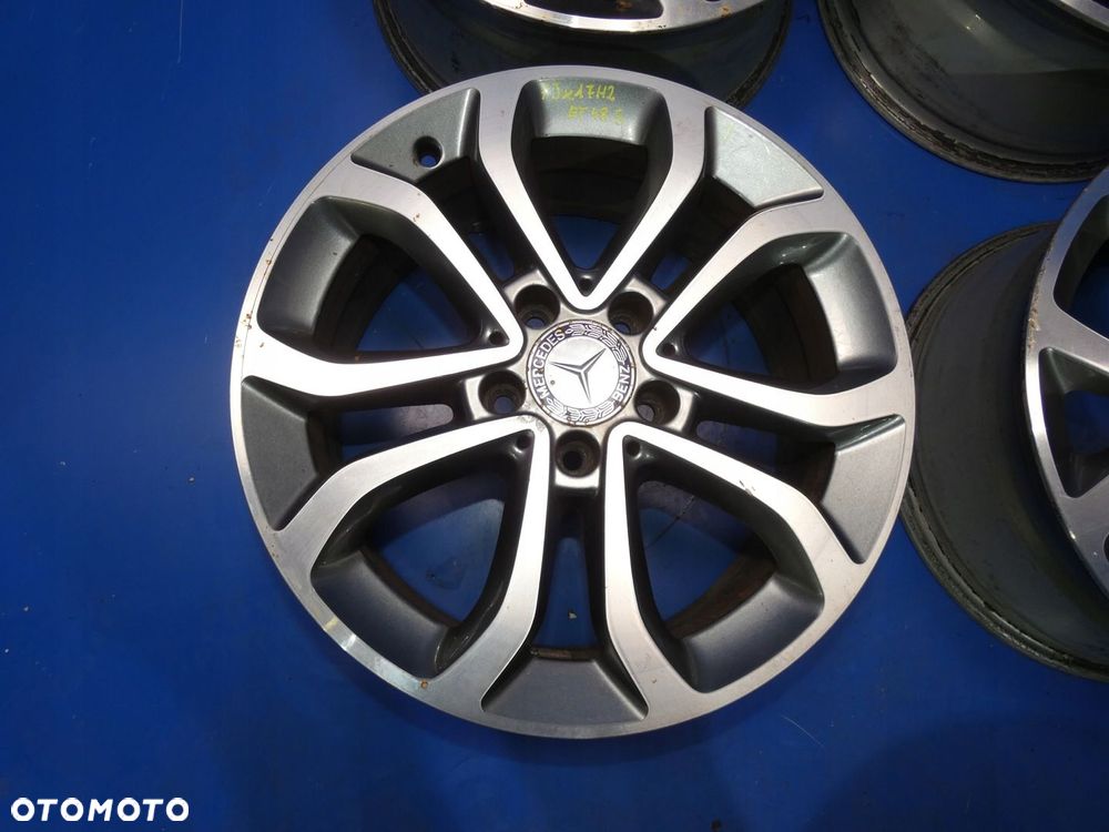 MERCEDES B KLASA W246 W176 CLA W117 FELGI ALUMINIOWE 17 R17 ET48,5 - 4