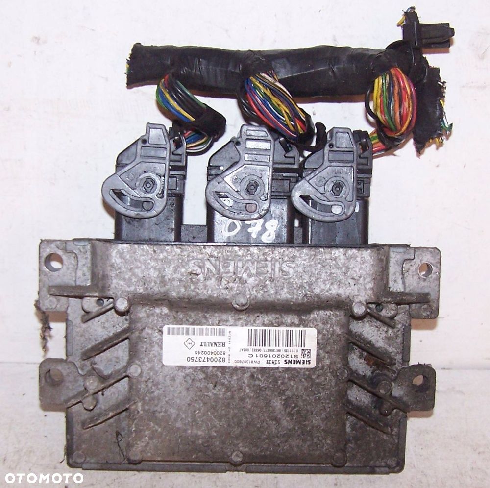 RENAULT CLIO II 1.2 KOMPUTER SILNIKA 8200473750 - 1