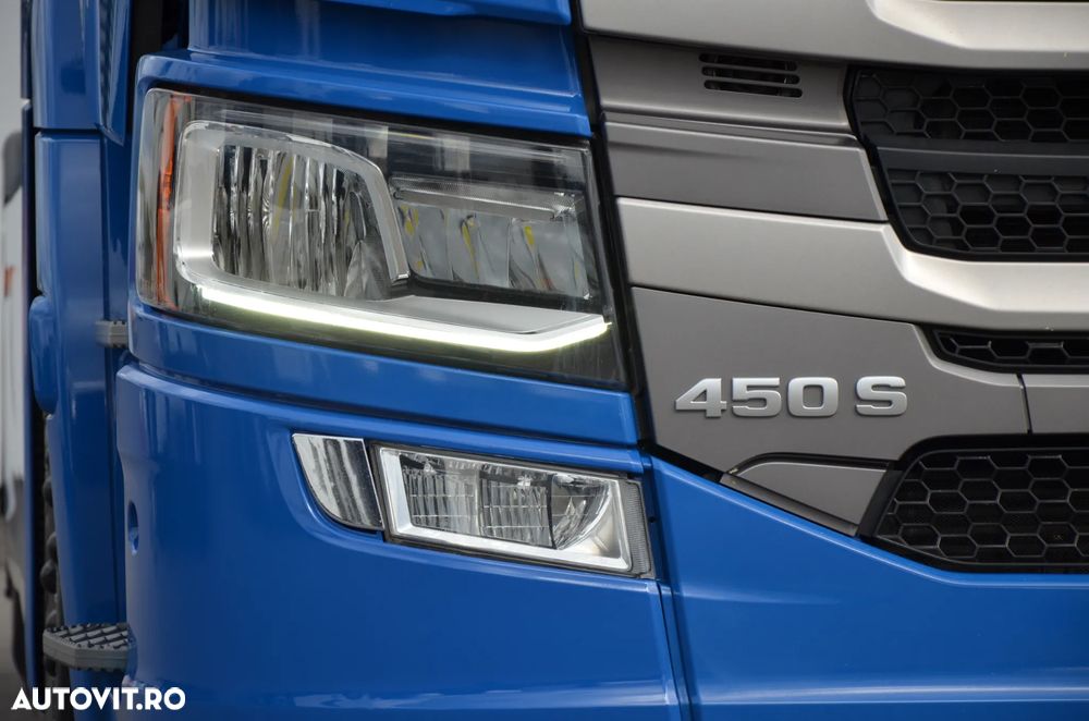 Scania S 450 / 2022r / ACC / KLIMA P. / FULL LED / NAVI / DE 7088 - 8