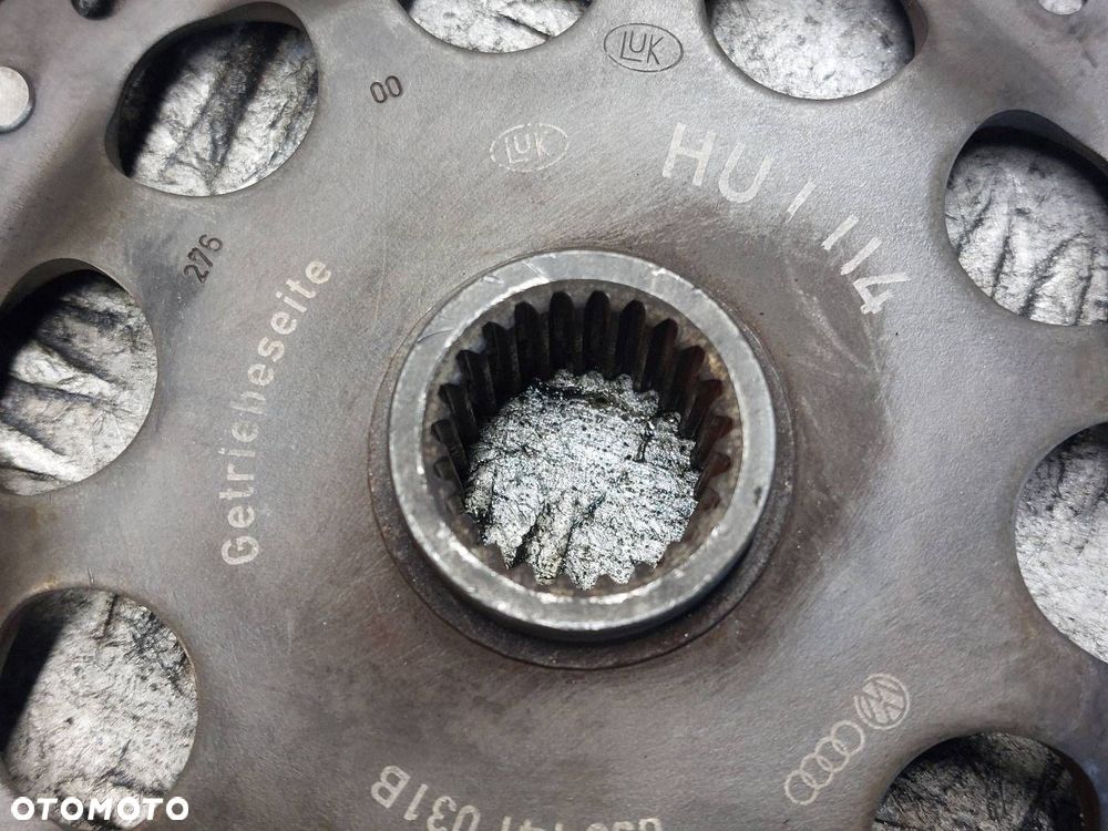 KOŁO DWUMASOWE + TARCZA + DOCISK + ŁOŻYSKO VOLKSWAGEN PASSAT B5 1.6 8V - 6