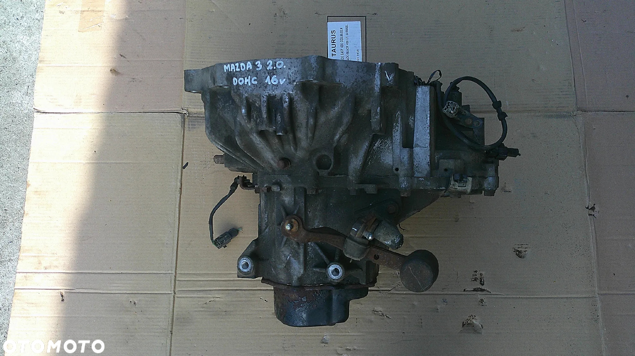 MAZDA 3 BK 2.0 16V SKRZYNIA BIEGÓW - 5