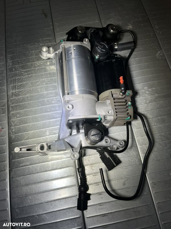 Compresor perne aer bloc de valve supapa telescop electronic magnetic perna aer audi vw Mercedes porsche a6 a7 a8 q7 touareg phaeton w211 w221 w219 w212 w216 e class s class cls gle panamera cayenne macan - 2
