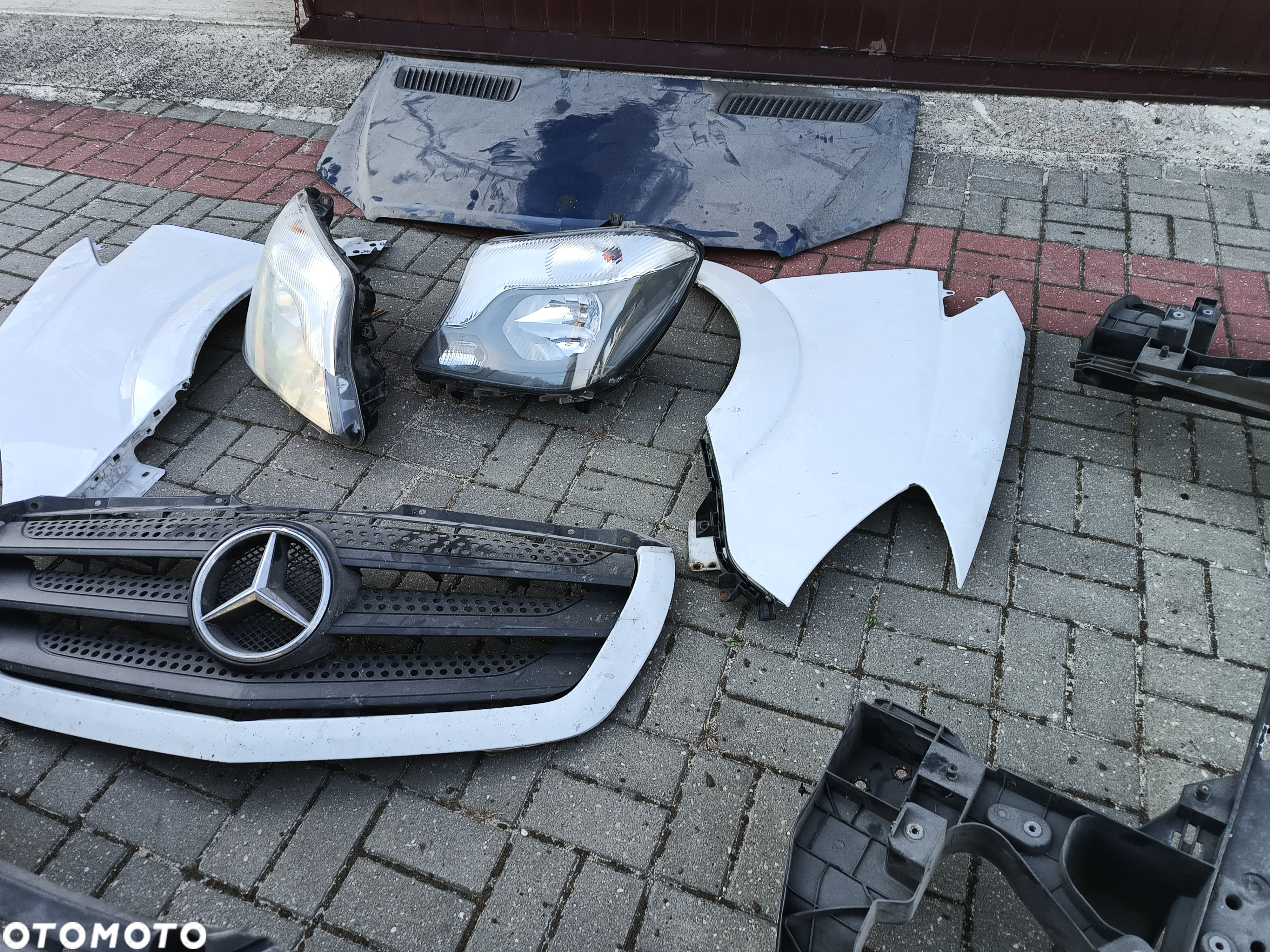 Sprinter 906 lift przód kompletny maska zderzak lampy gril błotniki - 3