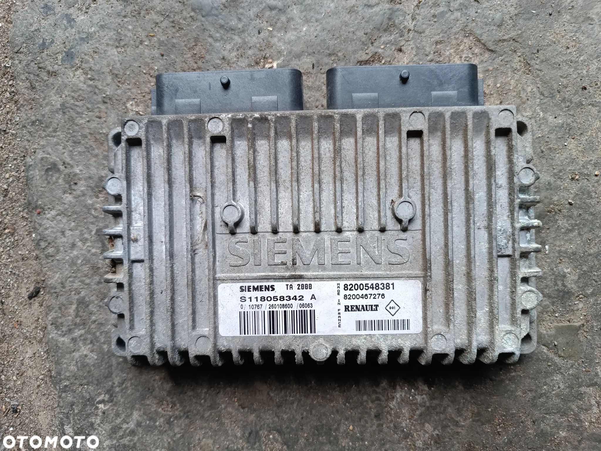 Sterownik Skrzyni Automat Renault Clio III 8200548381 - 1