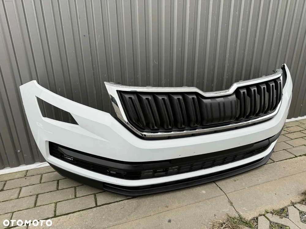 Skoda Kodiaq I Zderzak Przód Przedni Kompletny grill LS9R 4xPDC 2016-2021r. - 13