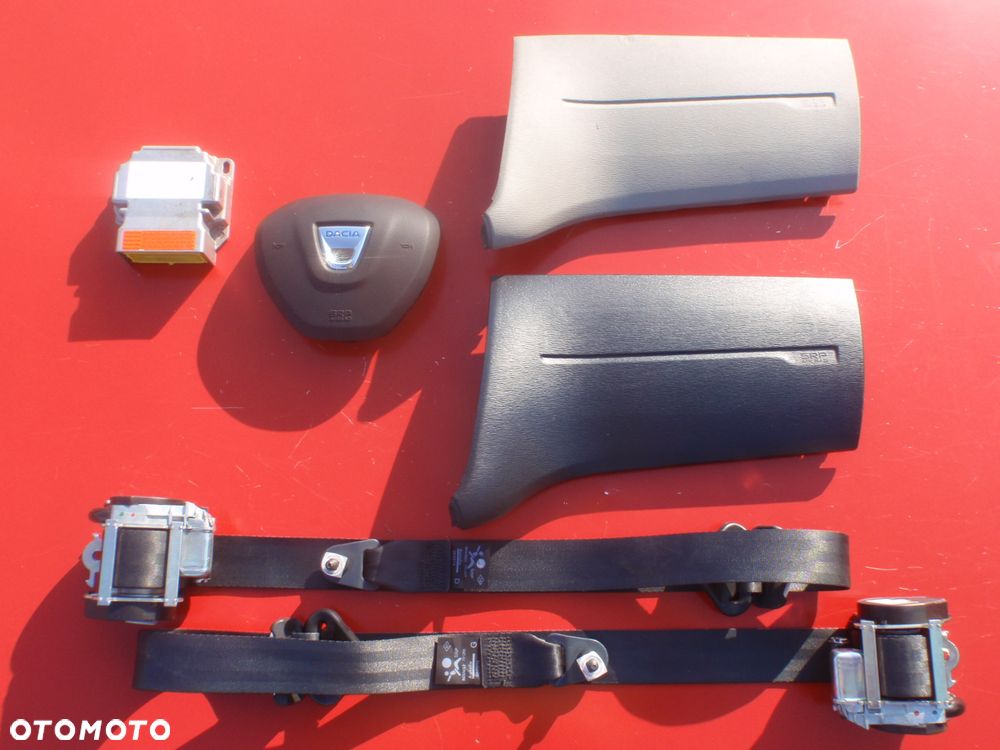 DACIA JOGGER LOGAN SANDERO STEPWAY 3 III DESKA KONSOLA KOKPIT PULPIT PÓŁKA PARAPET AIRBAG PODUSZKI PASY PAS od RĘKI na MAGAZYNIE Okazja !!! Sprawdź Raz2 !!! MIX - 5