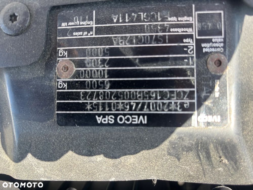 Iveco 65C115,72C17,70C17,65C17,72C15,70C15 CHLODNIA MROZNIA PODWOZIEZIE DO ZABUDOWY WYWROT - 14